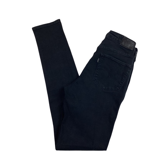 Levi’s 721 High Rise Skinny Jeans Black - Picture 7 of 9